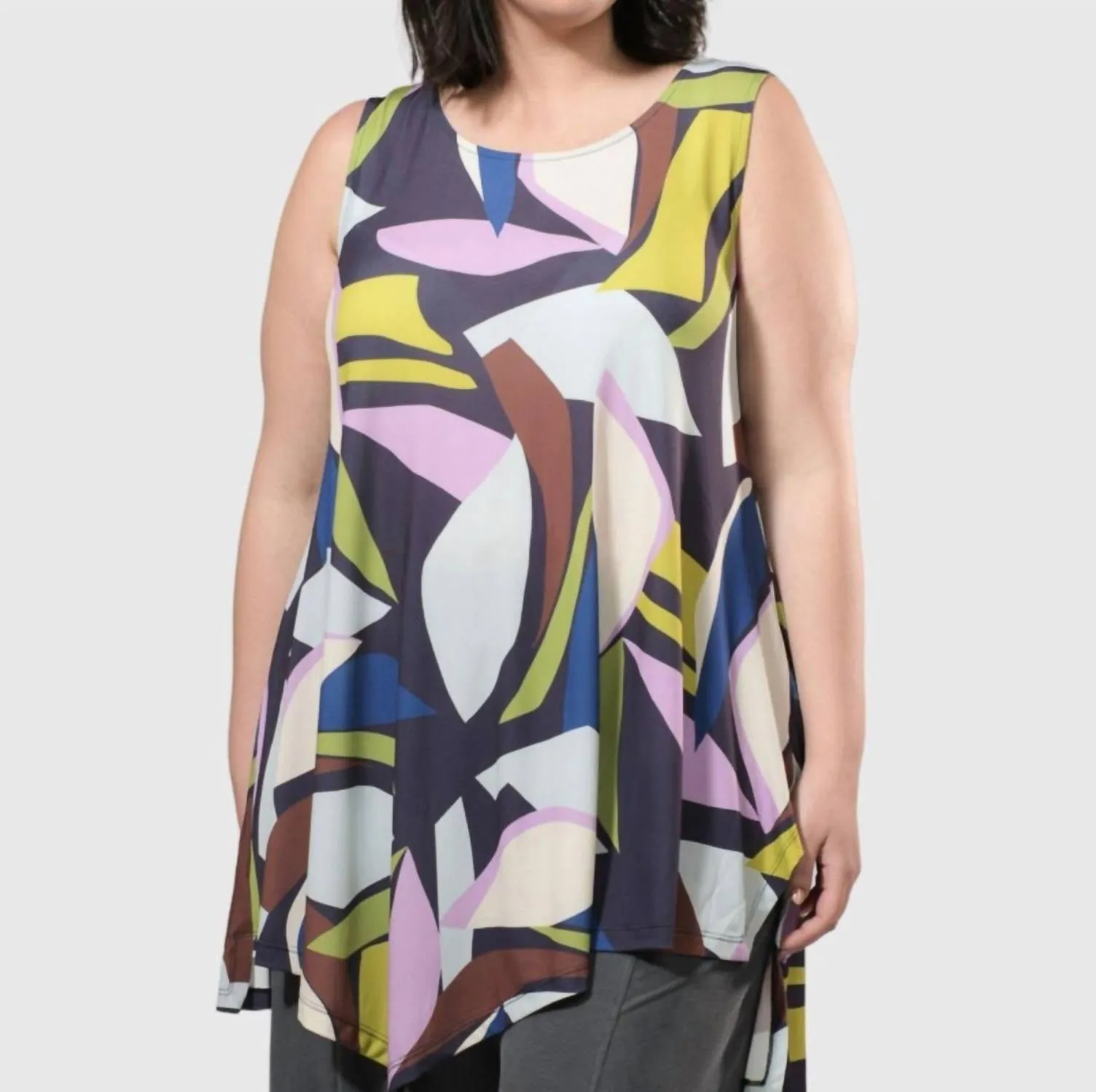 AMELIE SLEEVELESS TUNIC TOP
