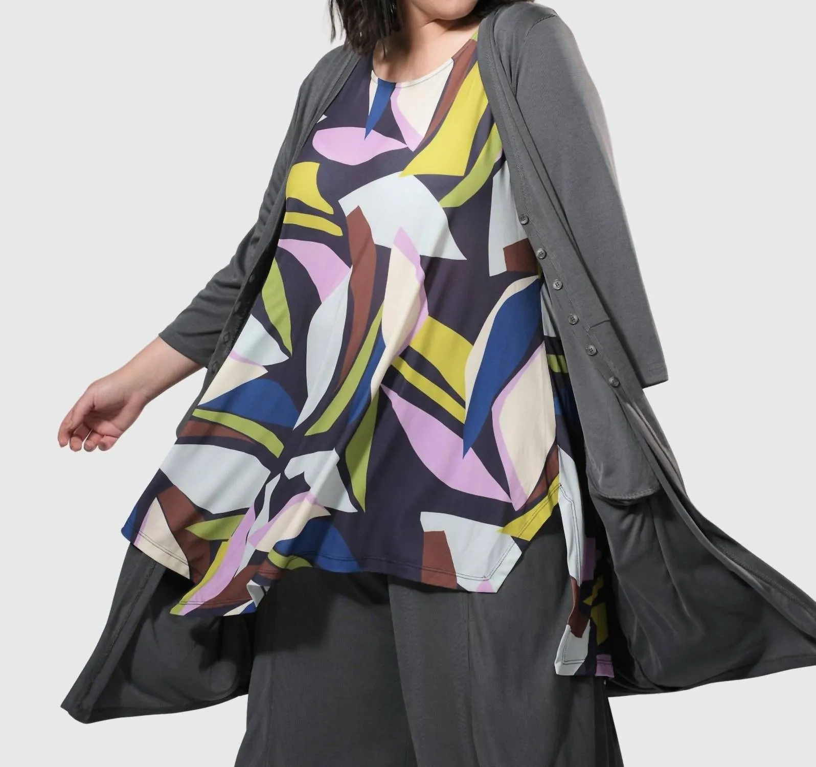 AMELIE SLEEVELESS TUNIC TOP