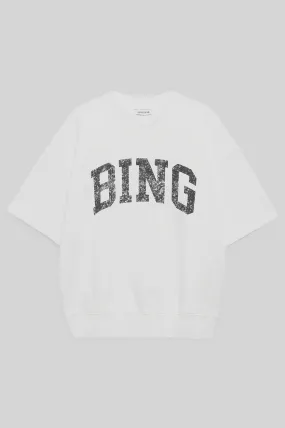 Anine Bing Jay Sweatshirt Bing in Off White
