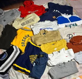 Authentic embroidered hoodies and sweatshirts