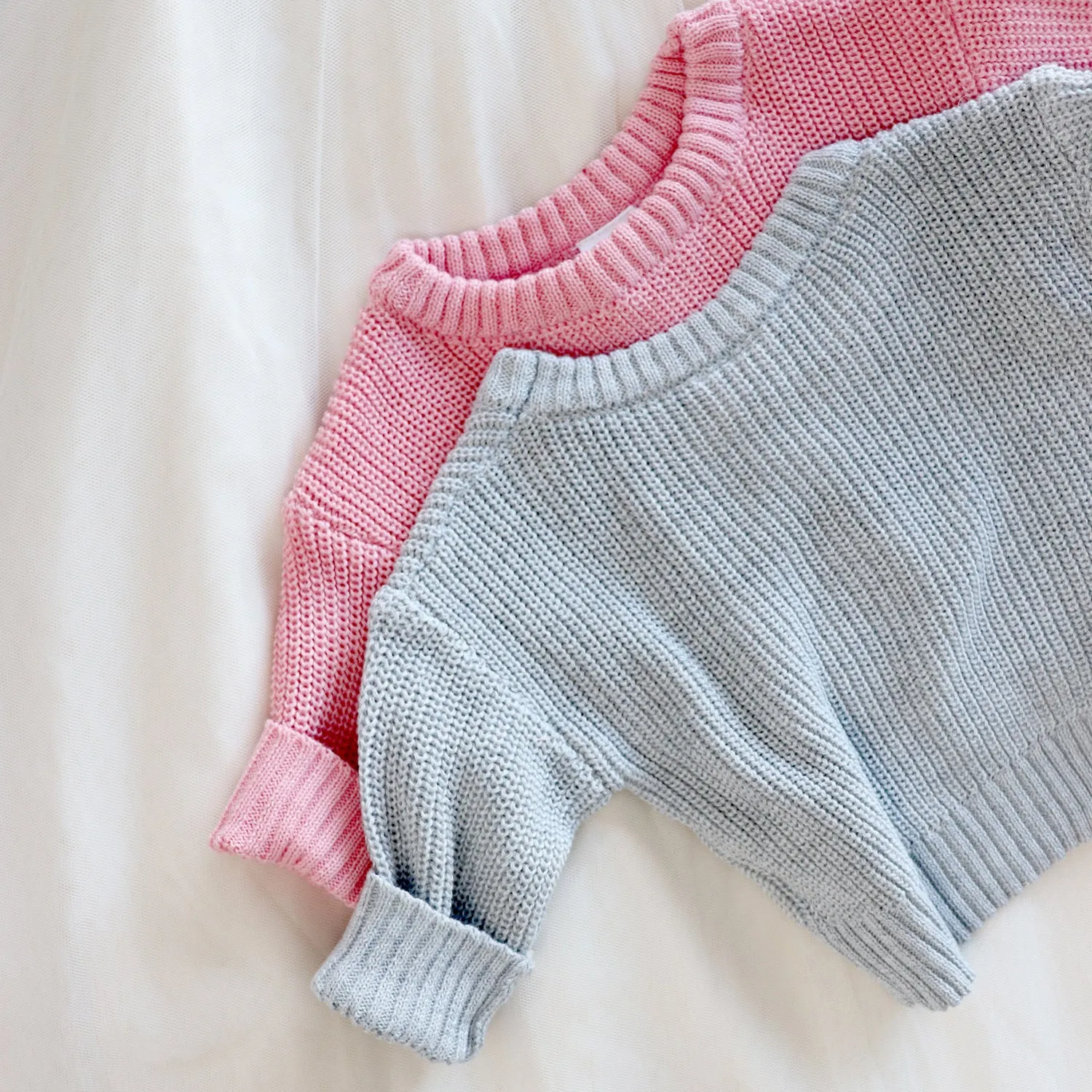Baby and Toddler Lightweight Pullover Knit Sweater