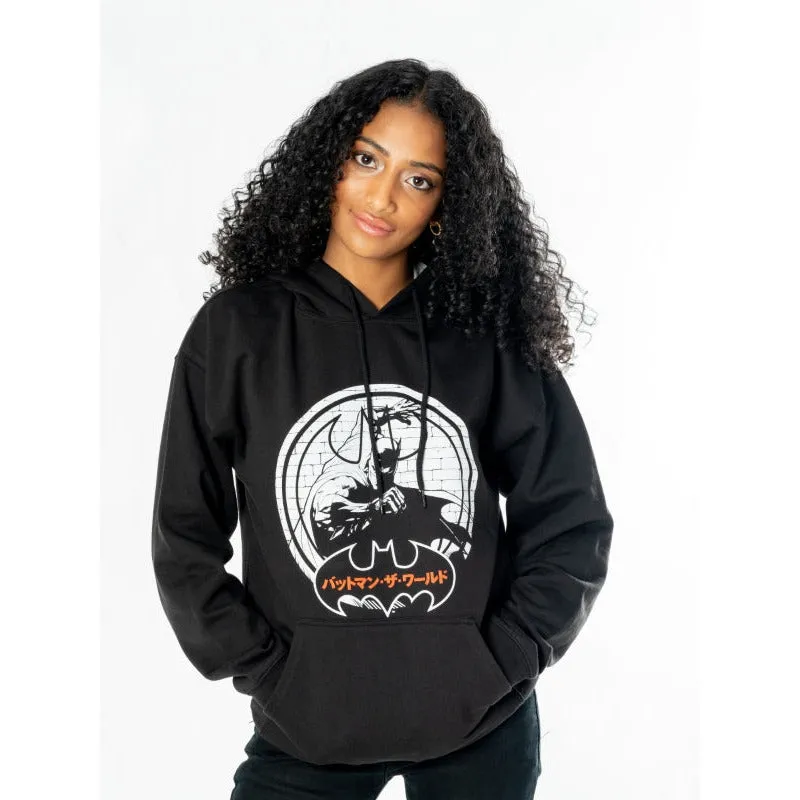 Batman Black Adult Anime Wall Hoodie DC