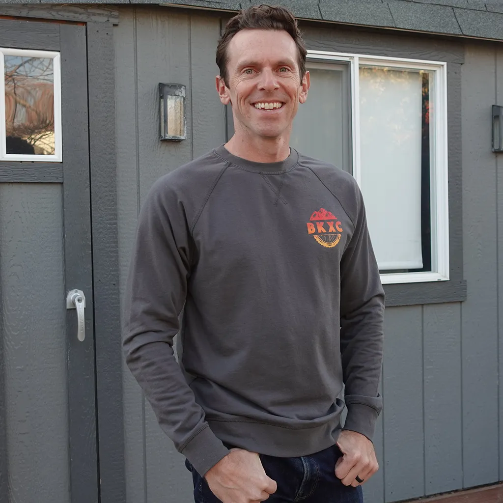 BKXC Logo - Unisex Crewneck Sweatshirt (Dark Grey)