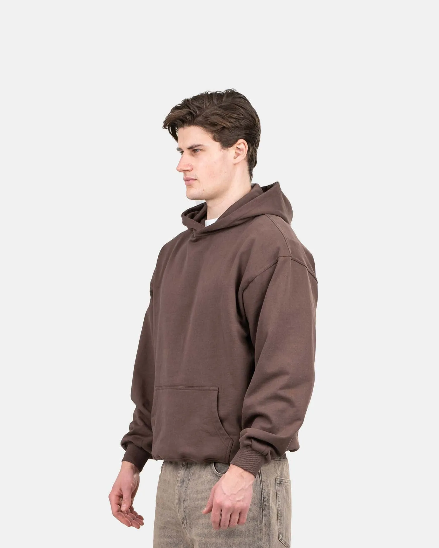 Blank Hoodie Brown
