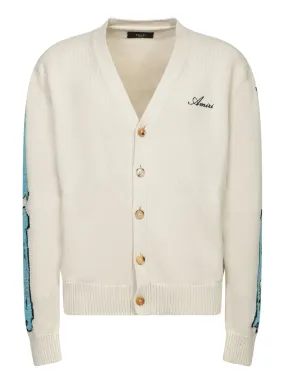 Bones Cream Cardigan