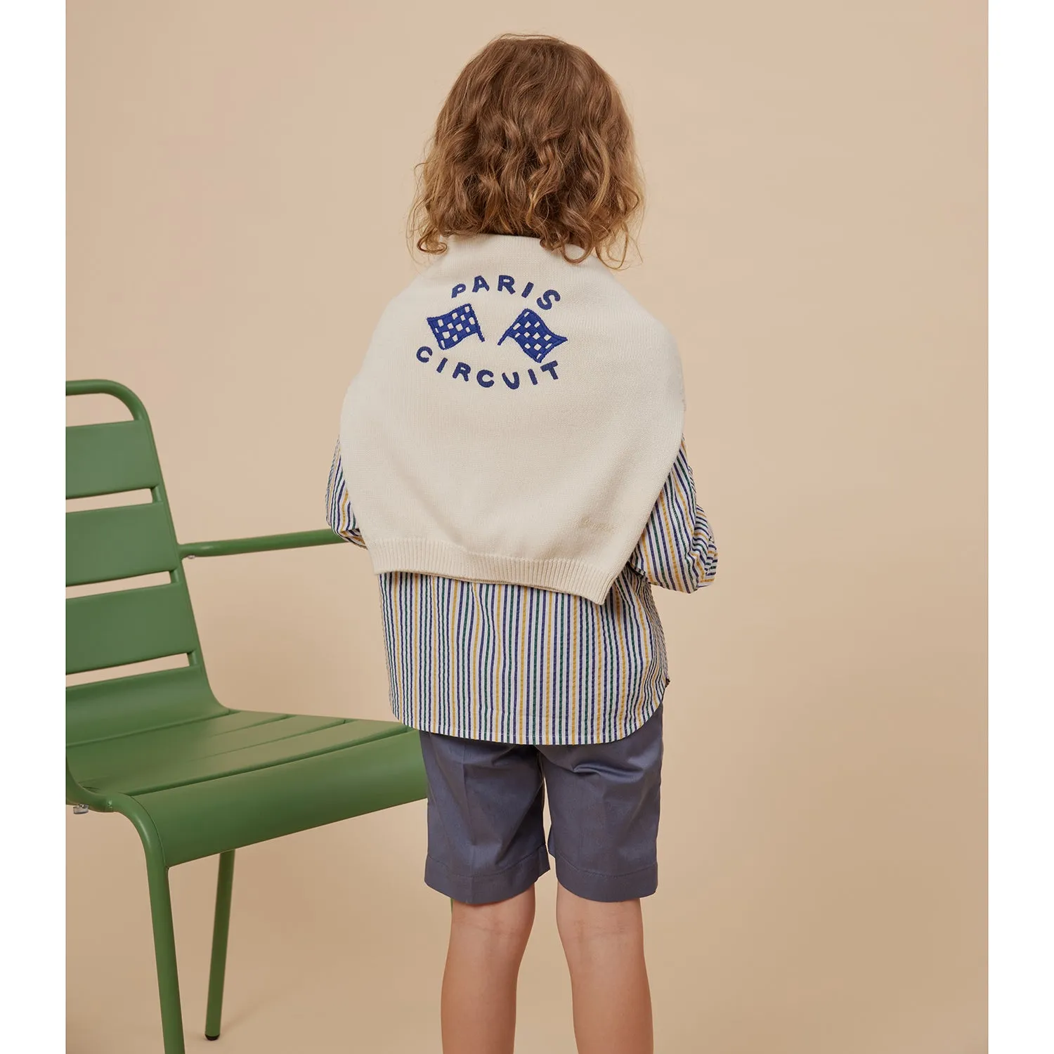 BONPOINT Fabion Paris Circuit Sweater
