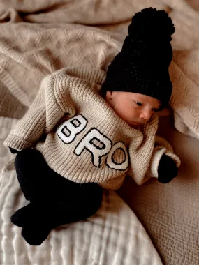 Bro Knit Sweater, Cocoa