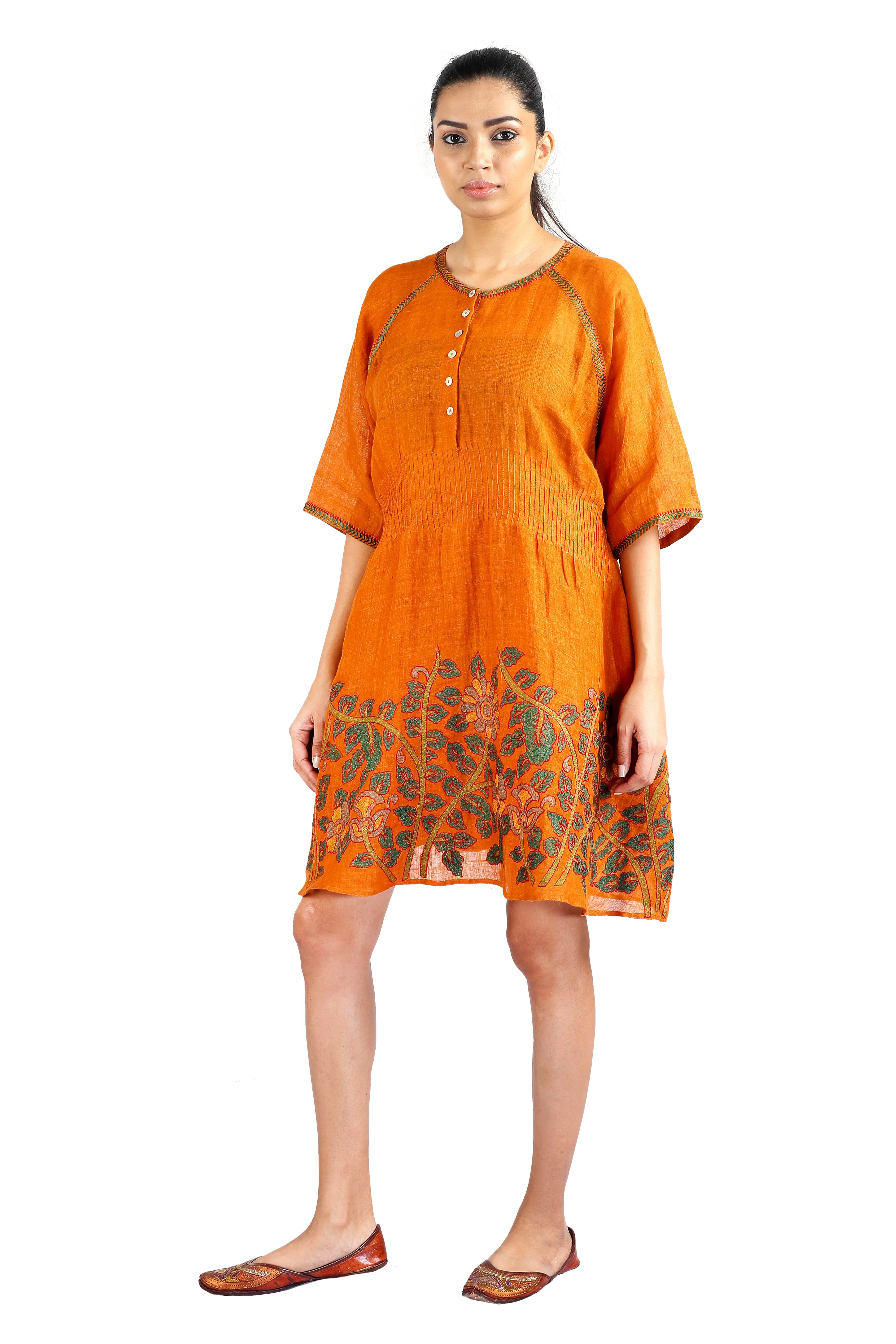 Burnt orange Dress