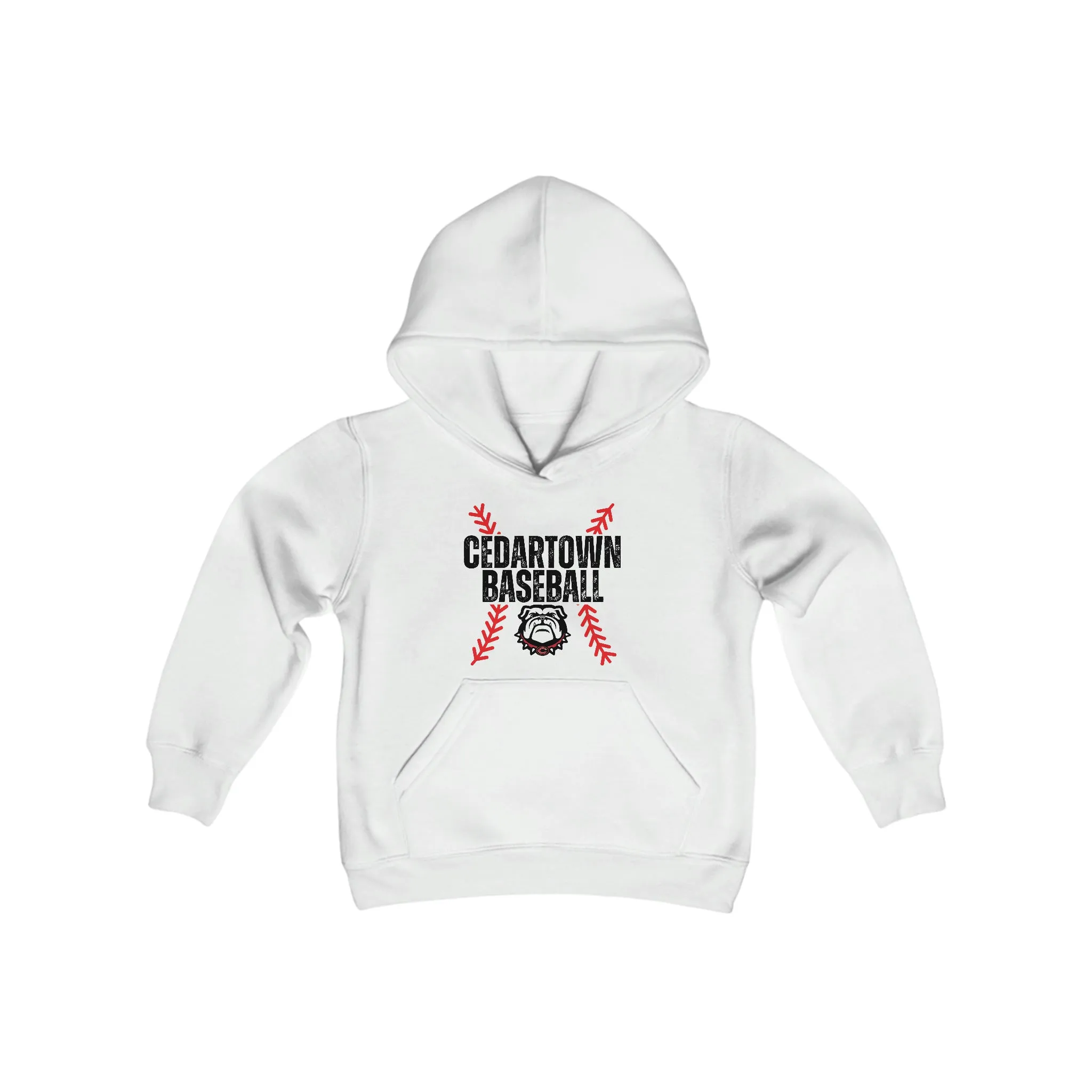 Cedartown Baseball Gildan Youth Heavy Blend Hooded Sweatshirt