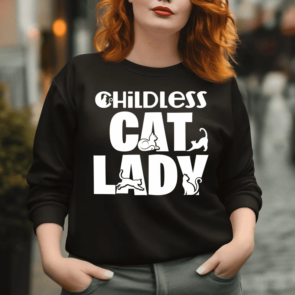 Childless Cat Lady Shirt, Childless Cat Lady Sweatshirt, Cat Lover Shirt