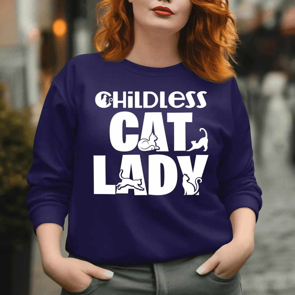 Childless Cat Lady Shirt, Childless Cat Lady Sweatshirt, Cat Lover Shirt