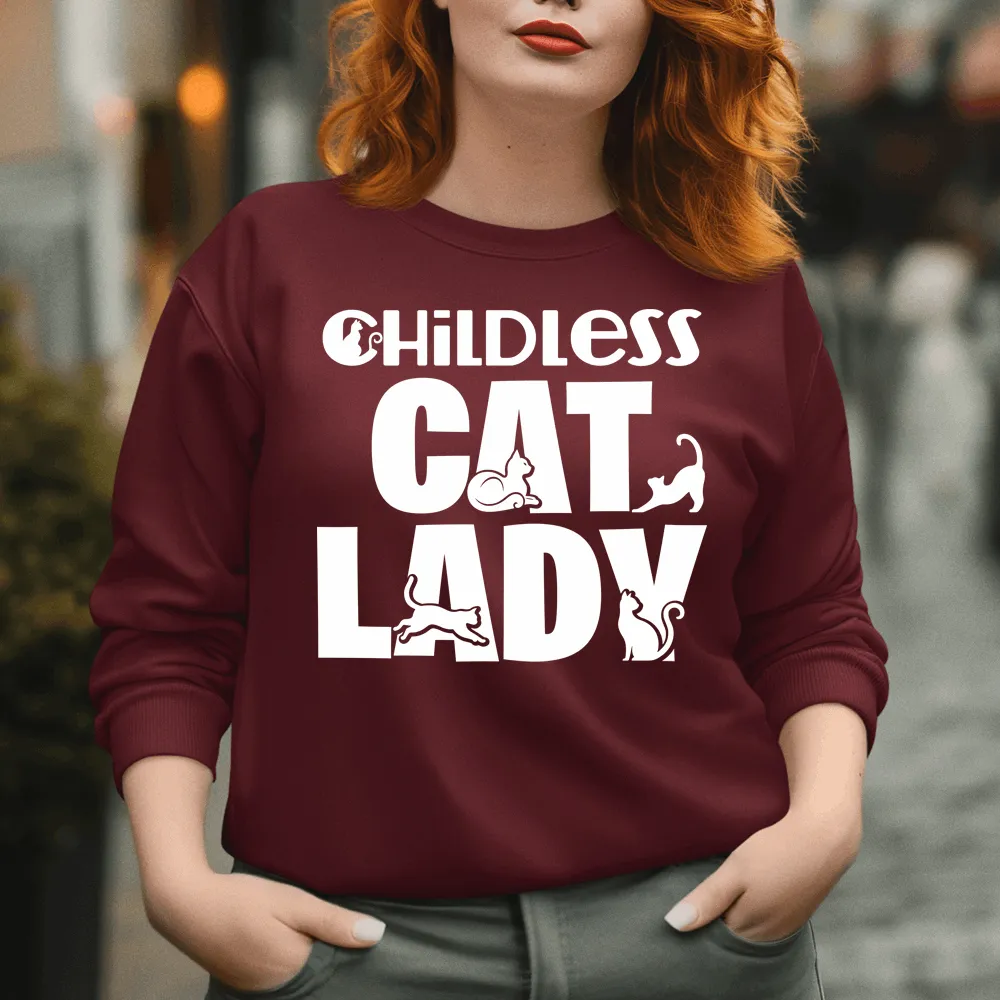 Childless Cat Lady Shirt, Childless Cat Lady Sweatshirt, Cat Lover Shirt
