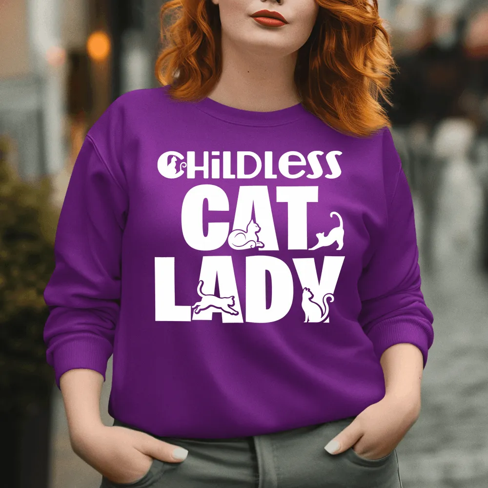Childless Cat Lady Shirt, Childless Cat Lady Sweatshirt, Cat Lover Shirt