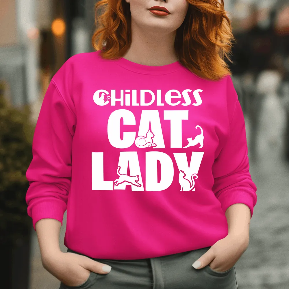 Childless Cat Lady Shirt, Childless Cat Lady Sweatshirt, Cat Lover Shirt