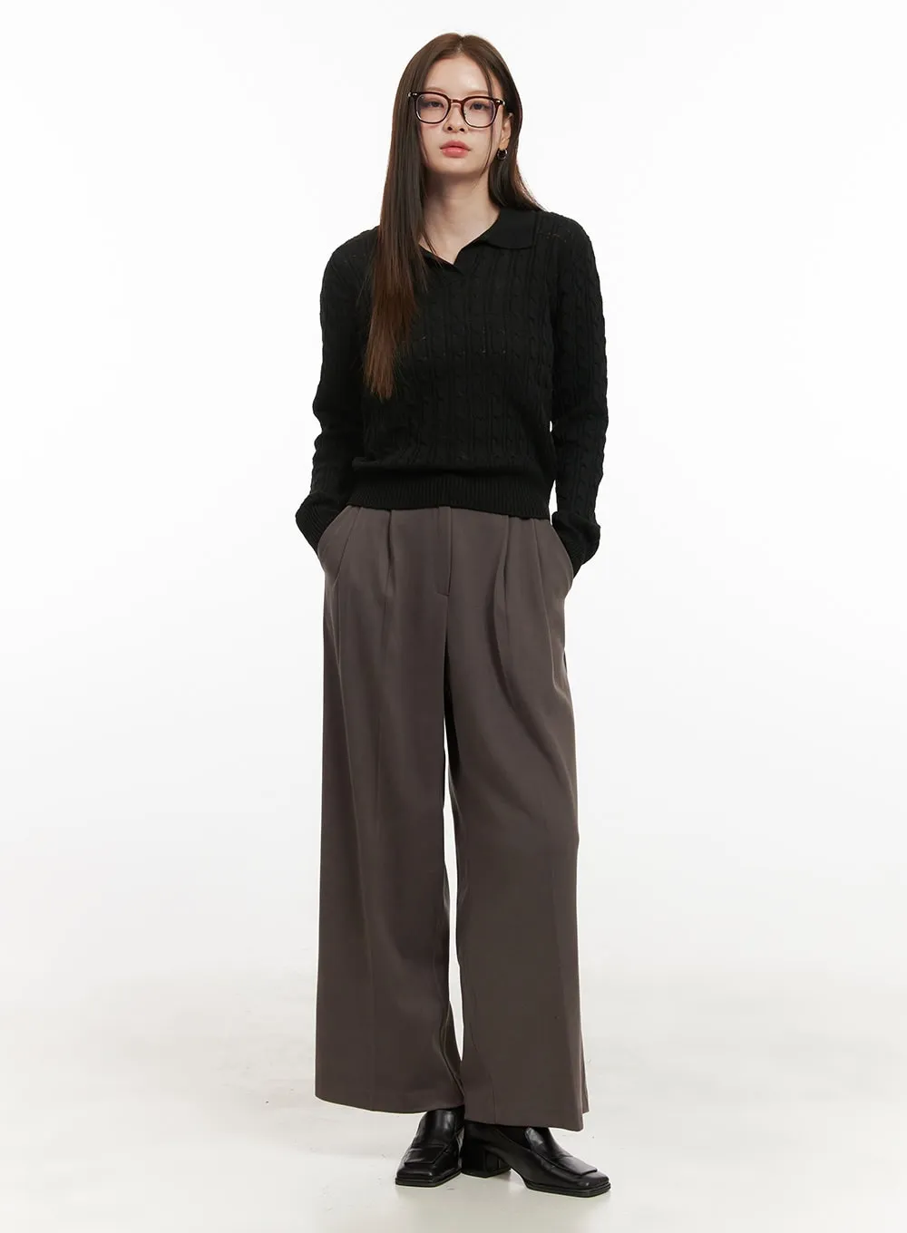 Cozy Cable Knit Sweater OD417