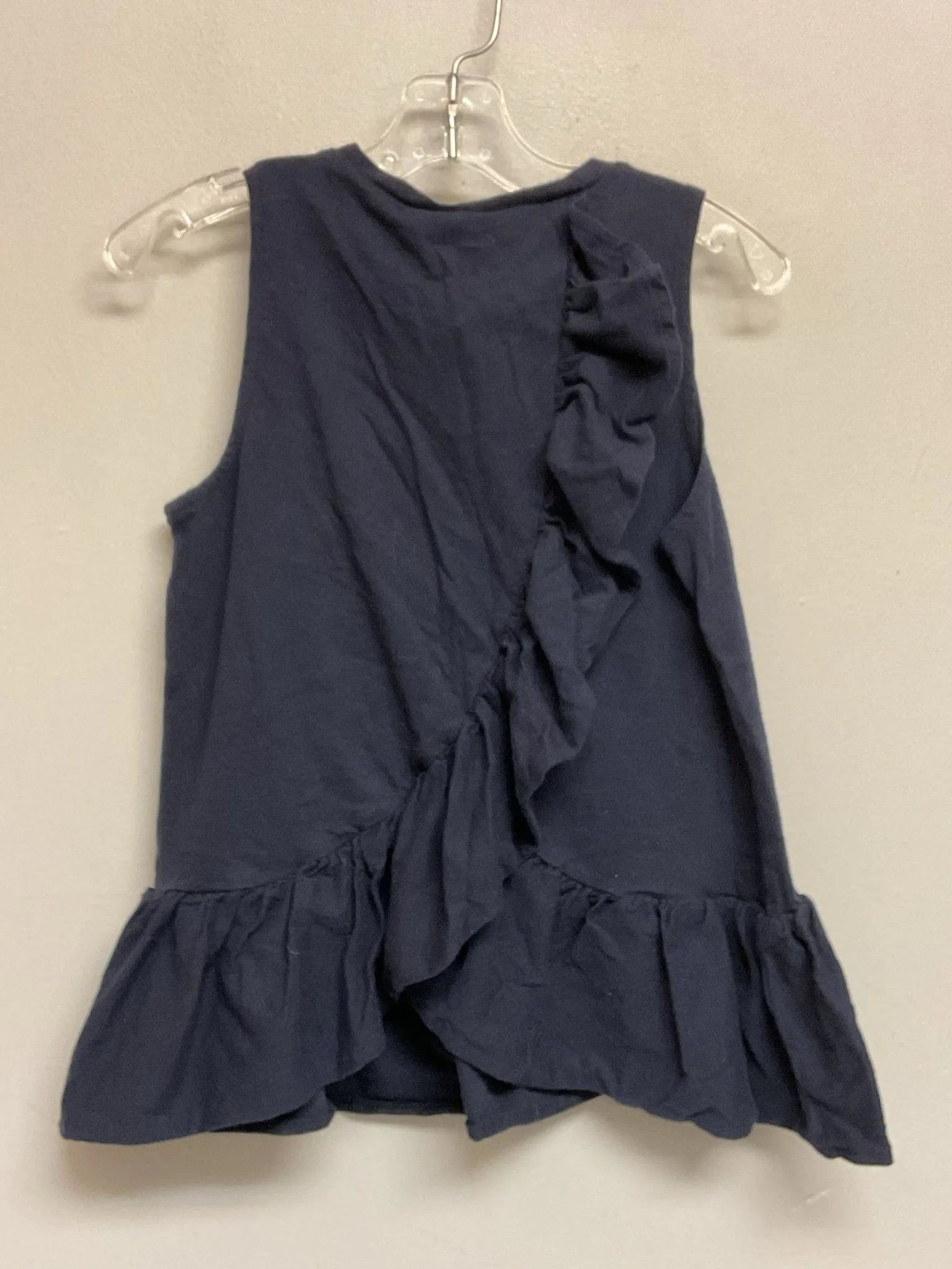 Crew Cuts Size 10 Navy Cotton Big Girls Tees/Polos/Tunics