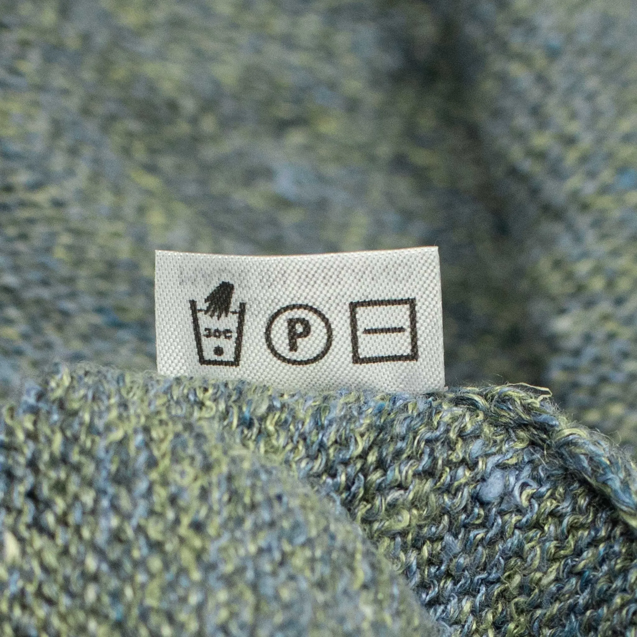 Easy cardigan in Oyster blue-green linen