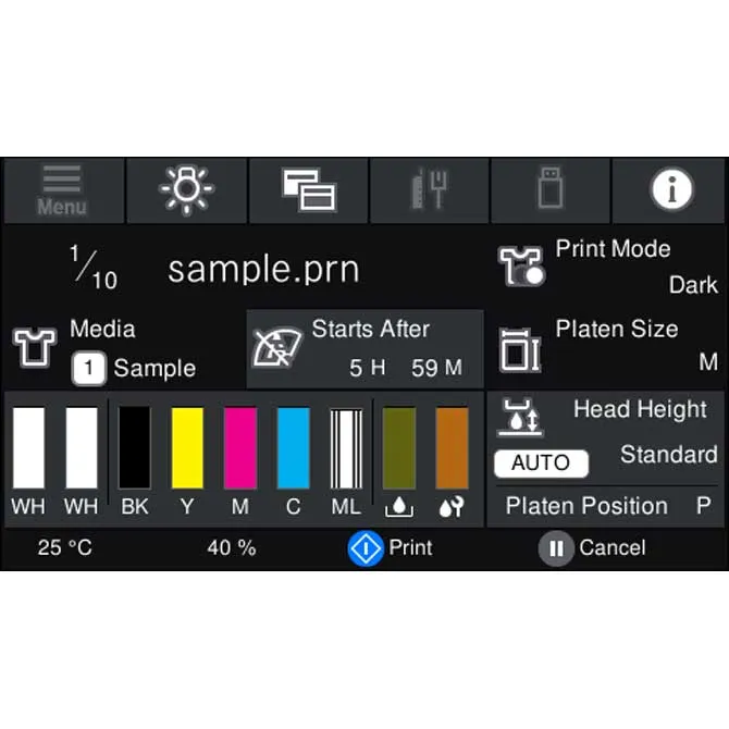 Epson SureColor F3070 DTG Production Edition Printer