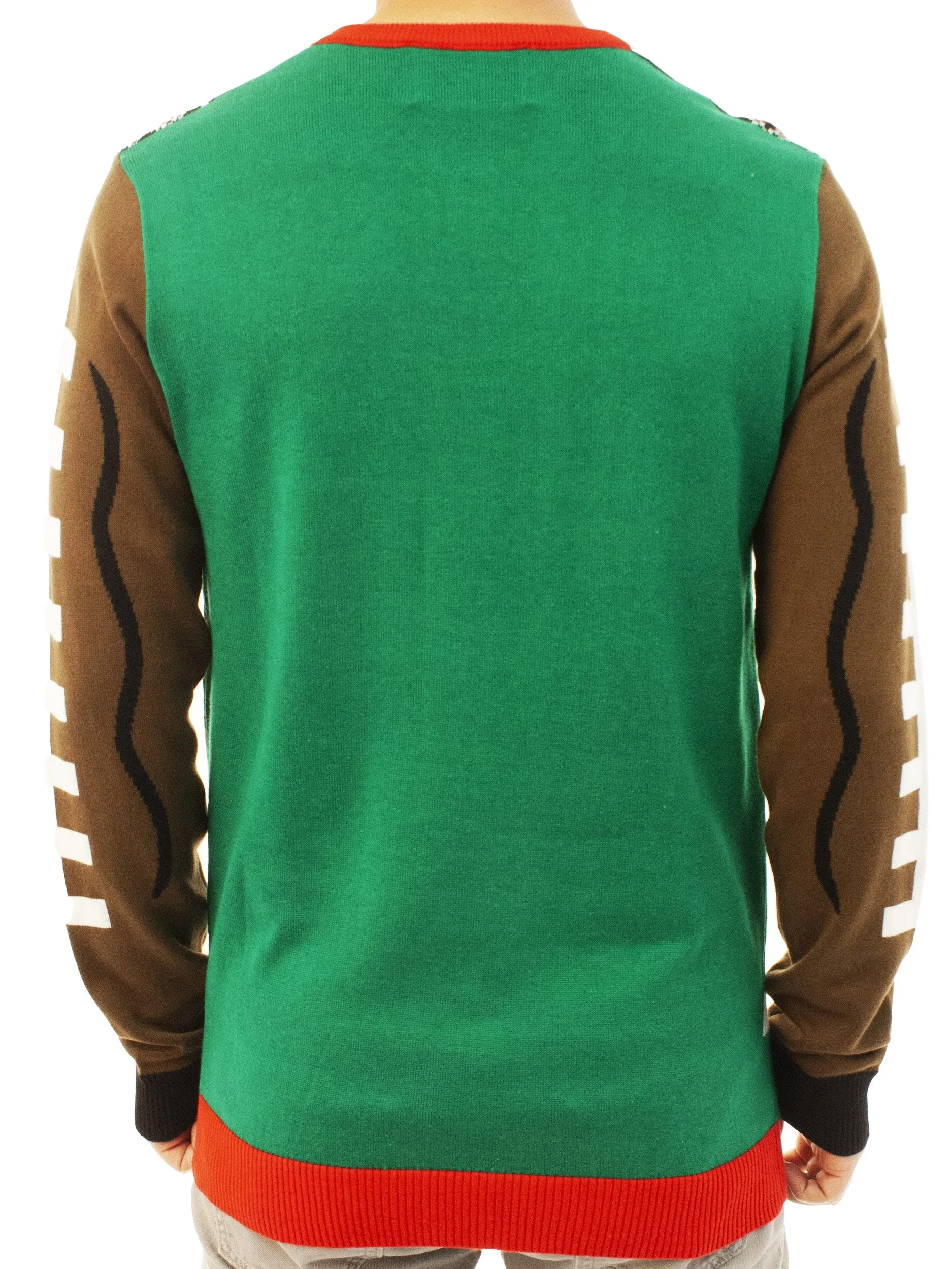 Football Reindeer | Ugly Christmas Sweater For Men & Women | Unisex Sizing