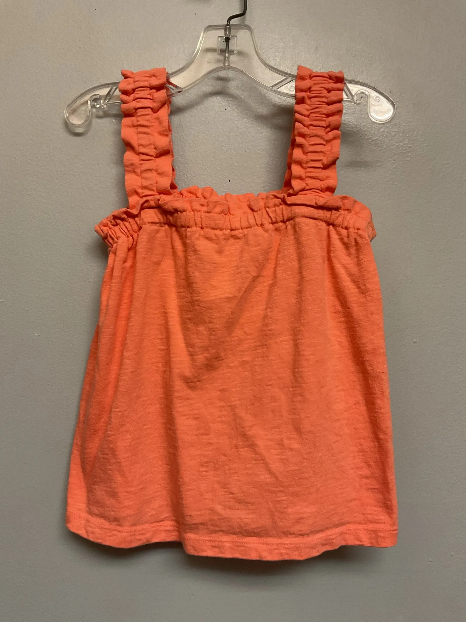 Gap Size 5 Orange Cotton Girls Tees/Polos/Tunics