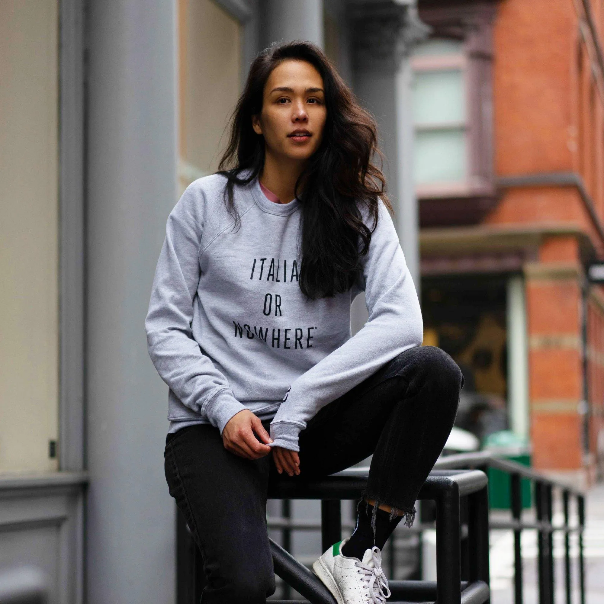 Giordana x Knowlita Italia or Nowhere Crew Sweatshirt
