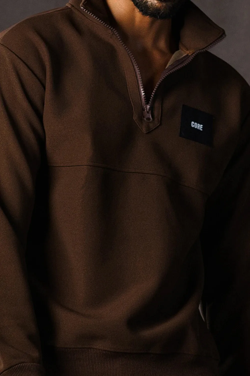 Half Zip Sweatshirt