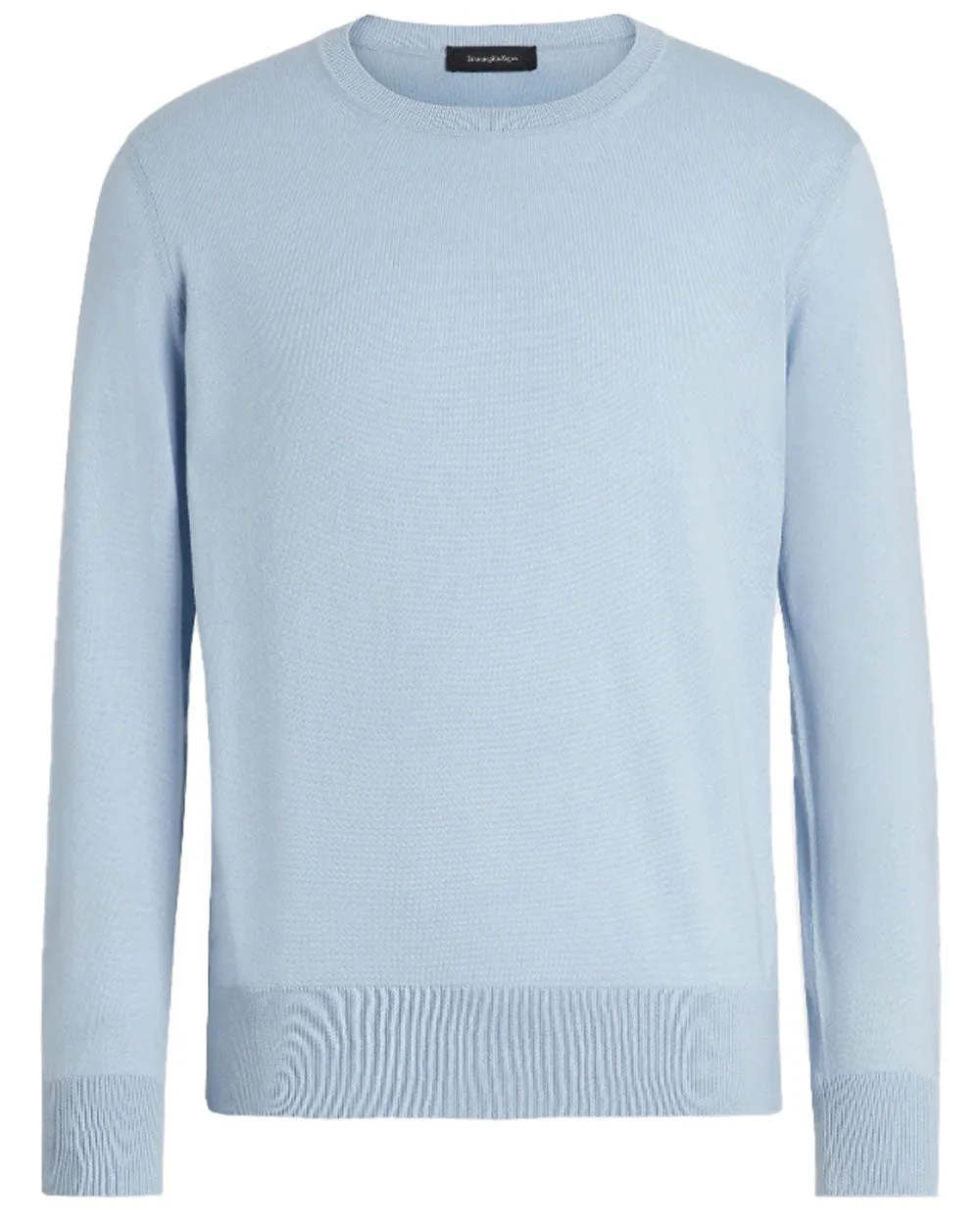 Light Blue Island Crewneck Sweater