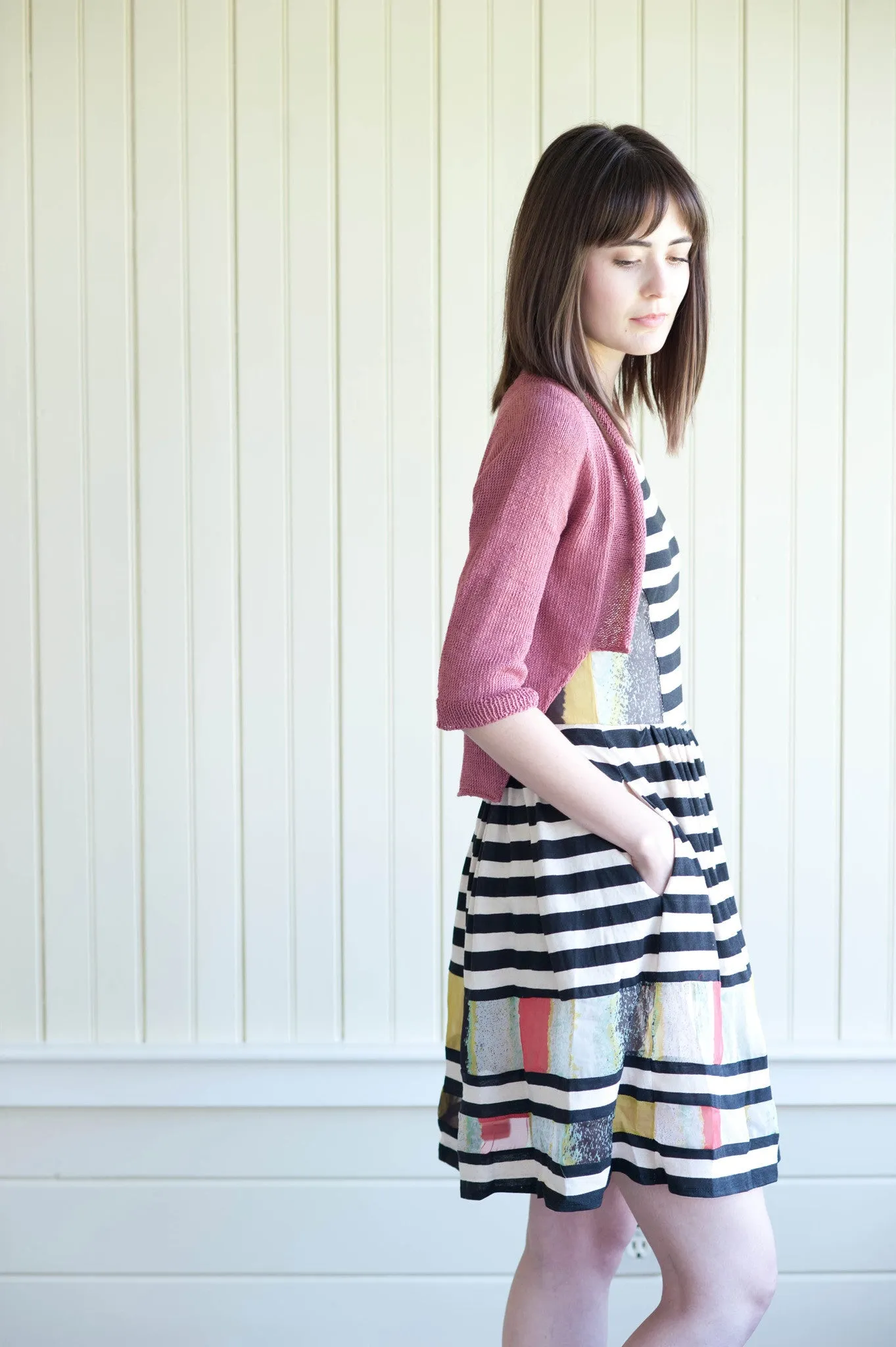 lineal cardigan