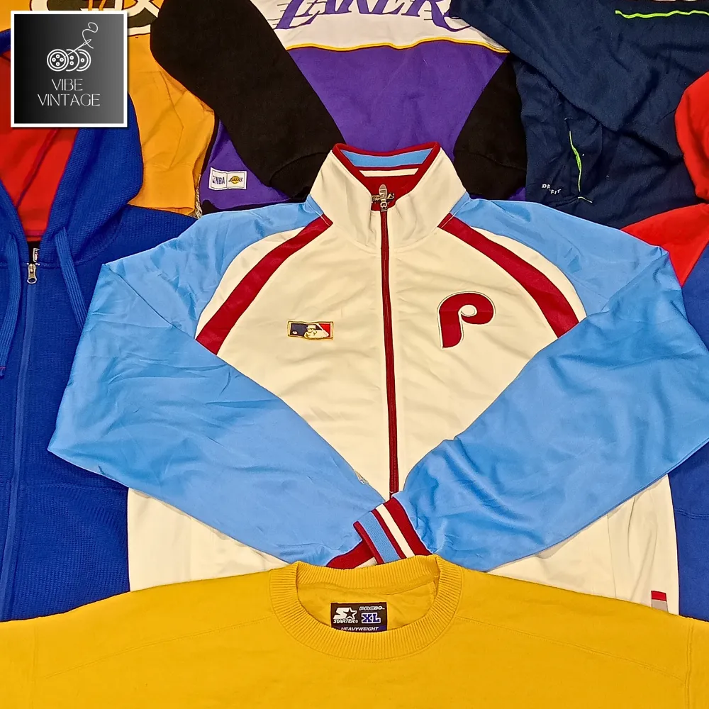 NFL-NBA-NHL STARTER SWEATSHIRTS & HOODIES - 35 PCS