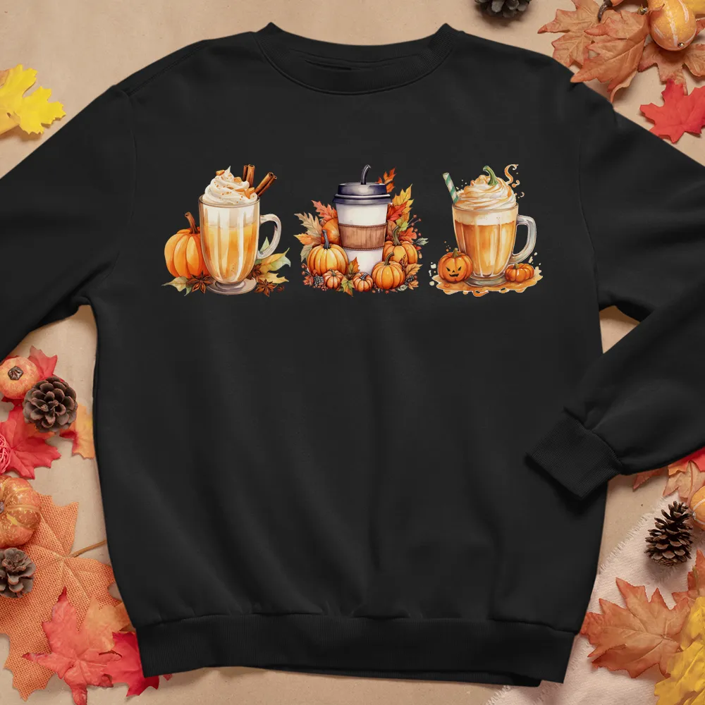 Pumkin Spice tshirt , Pumkin Spice Latte, Iced Latte Fall tshirt