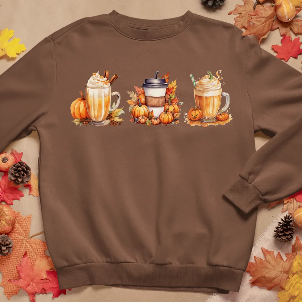 Pumkin Spice tshirt , Pumkin Spice Latte, Iced Latte Fall tshirt