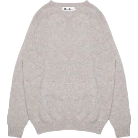 Supersoft Shaggy Wool Sweater - Ugie Pearl