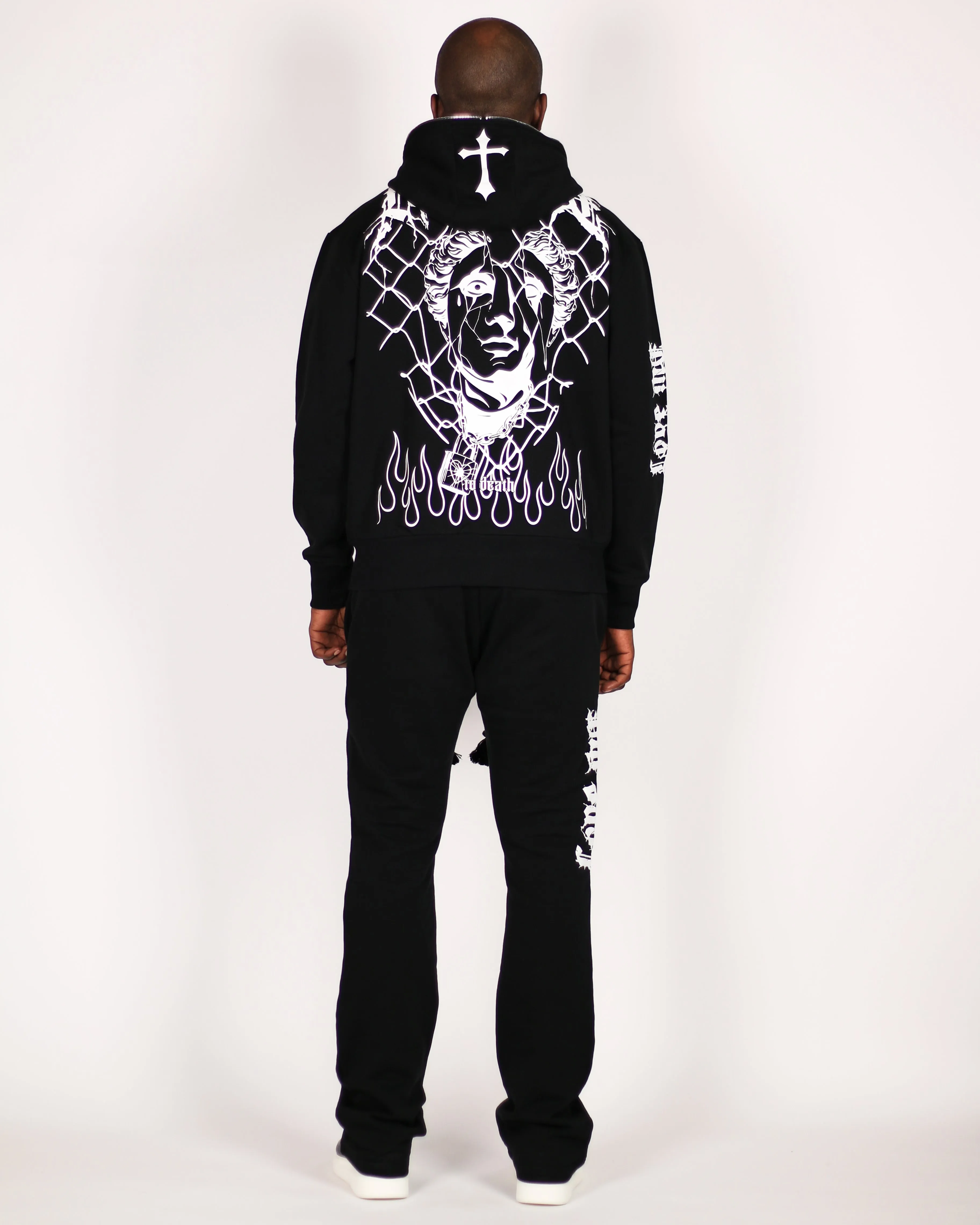 Trinity Kays Kulture Love Me To Death Men's Zip Up Hoodie
