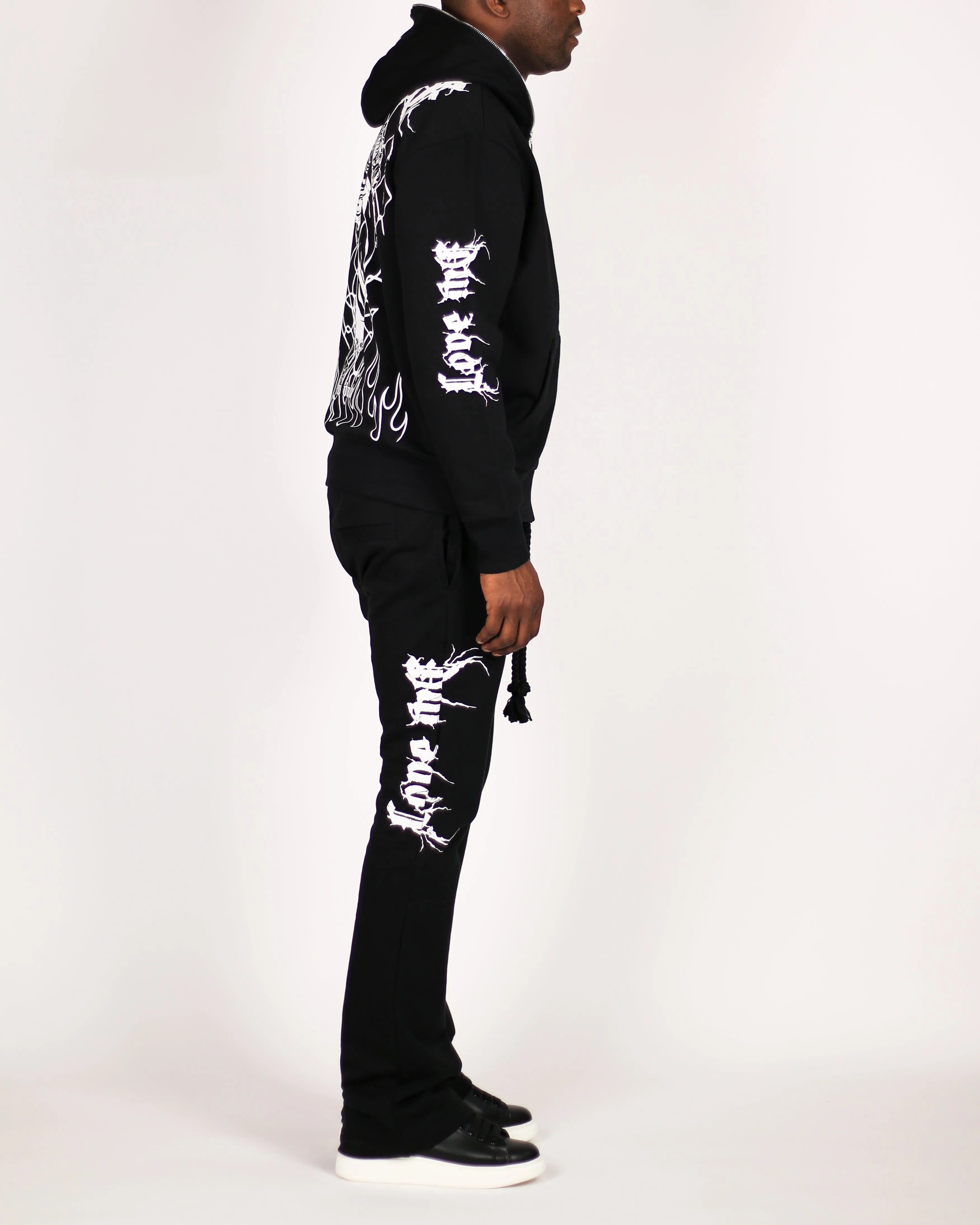 Trinity Kays Kulture Love Me To Death Men's Zip Up Hoodie