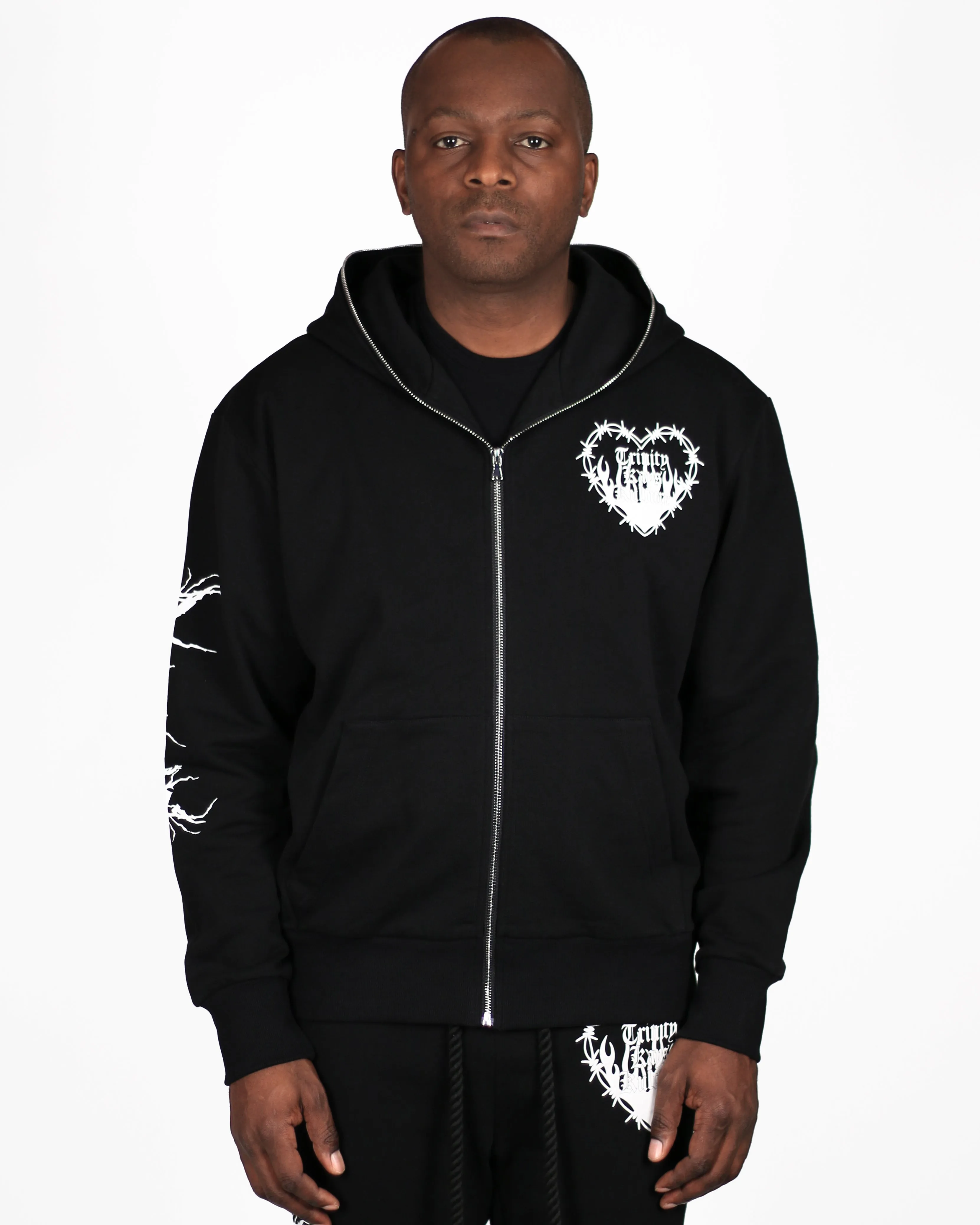 Trinity Kays Kulture Love Me To Death Men's Zip Up Hoodie