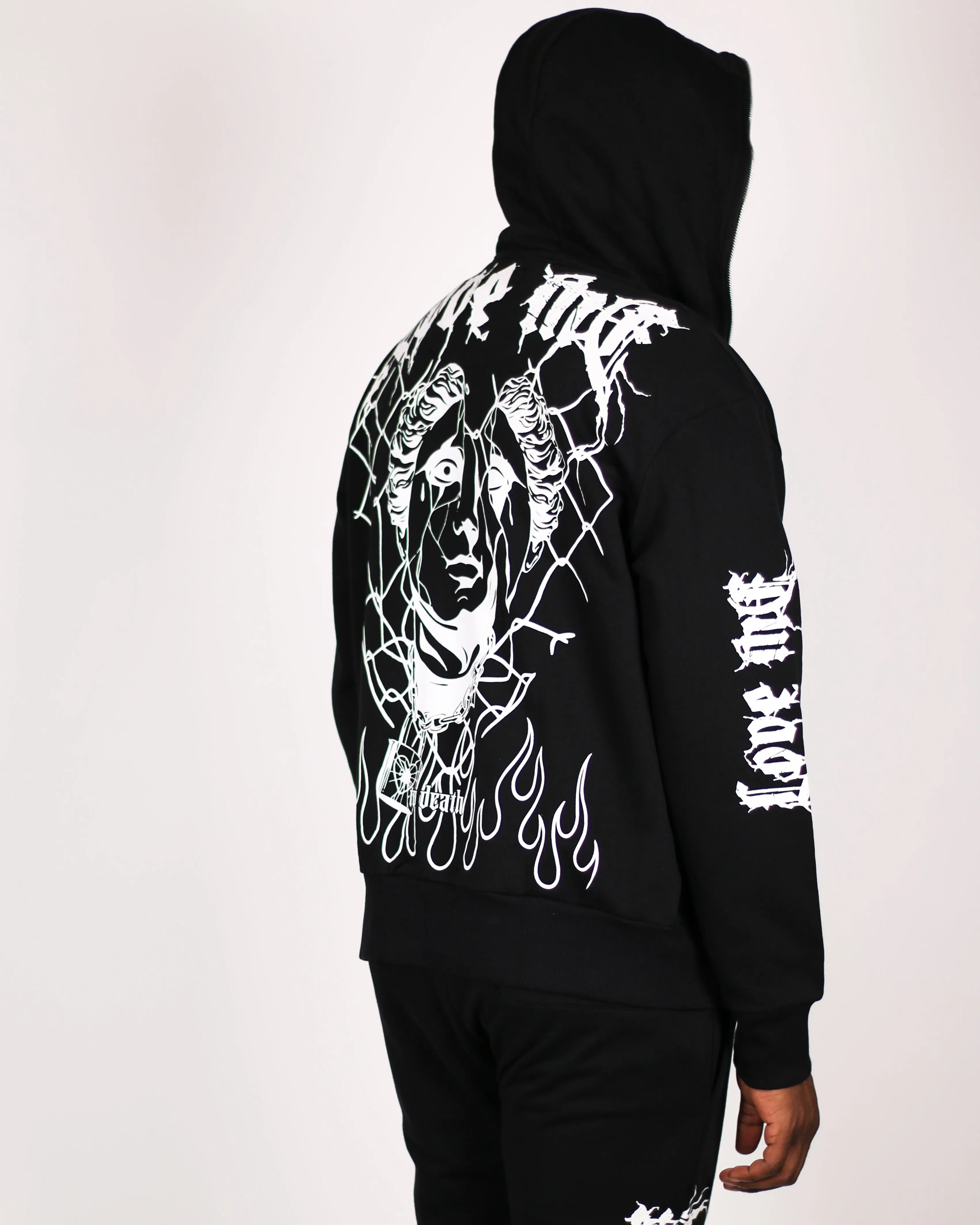 Trinity Kays Kulture Love Me To Death Men's Zip Up Hoodie