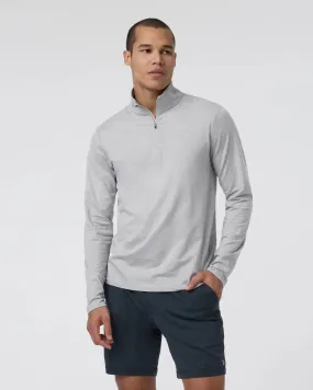 V2039 Ponto 1/2 Zip Mock Neck