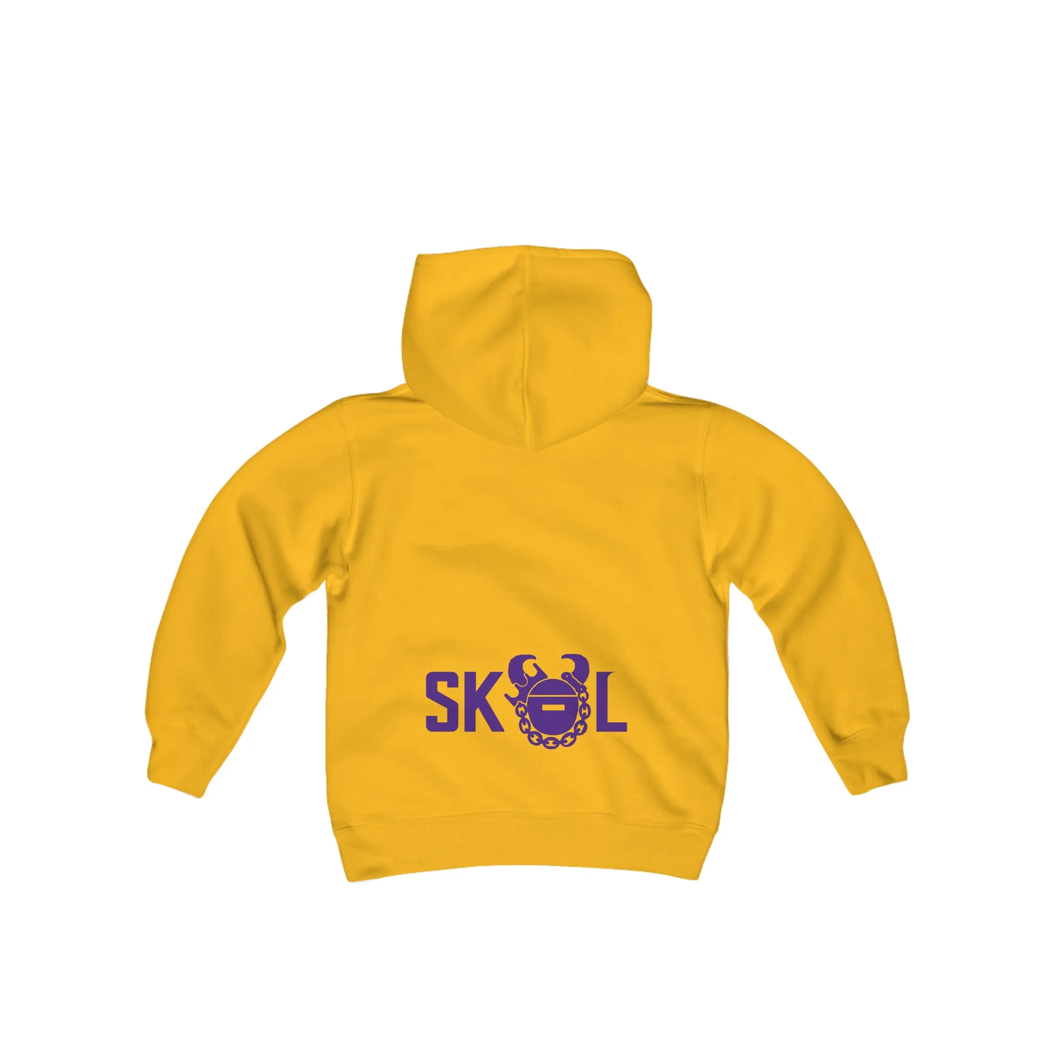 Youth Heavy Blend Hoodie - FANtastic - Winter Whiteout