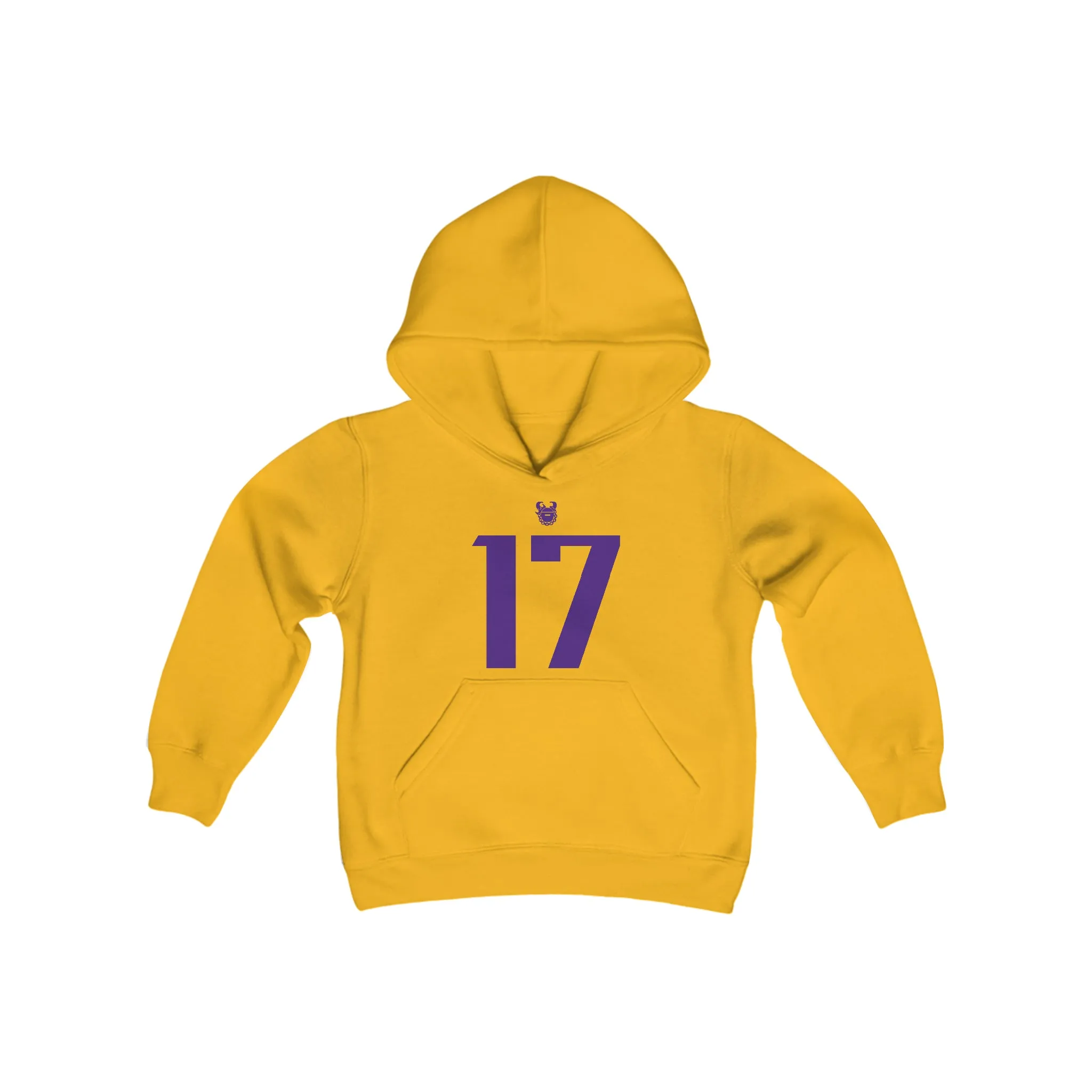 Youth Heavy Blend Hoodie - Jersey #17