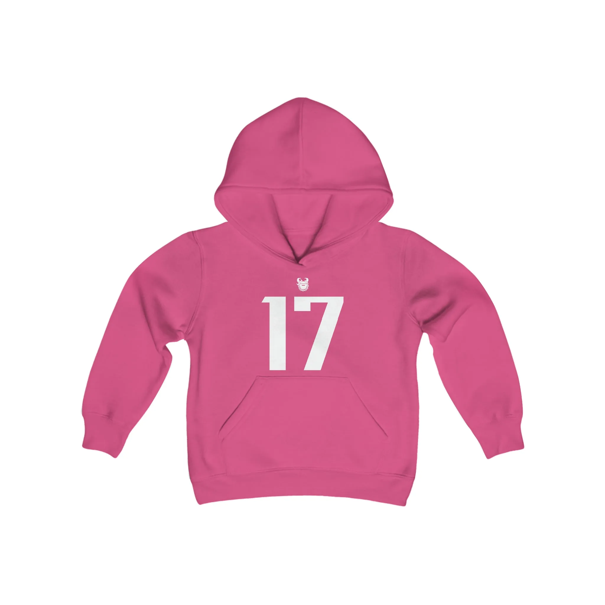 Youth Heavy Blend Hoodie - Jersey #17