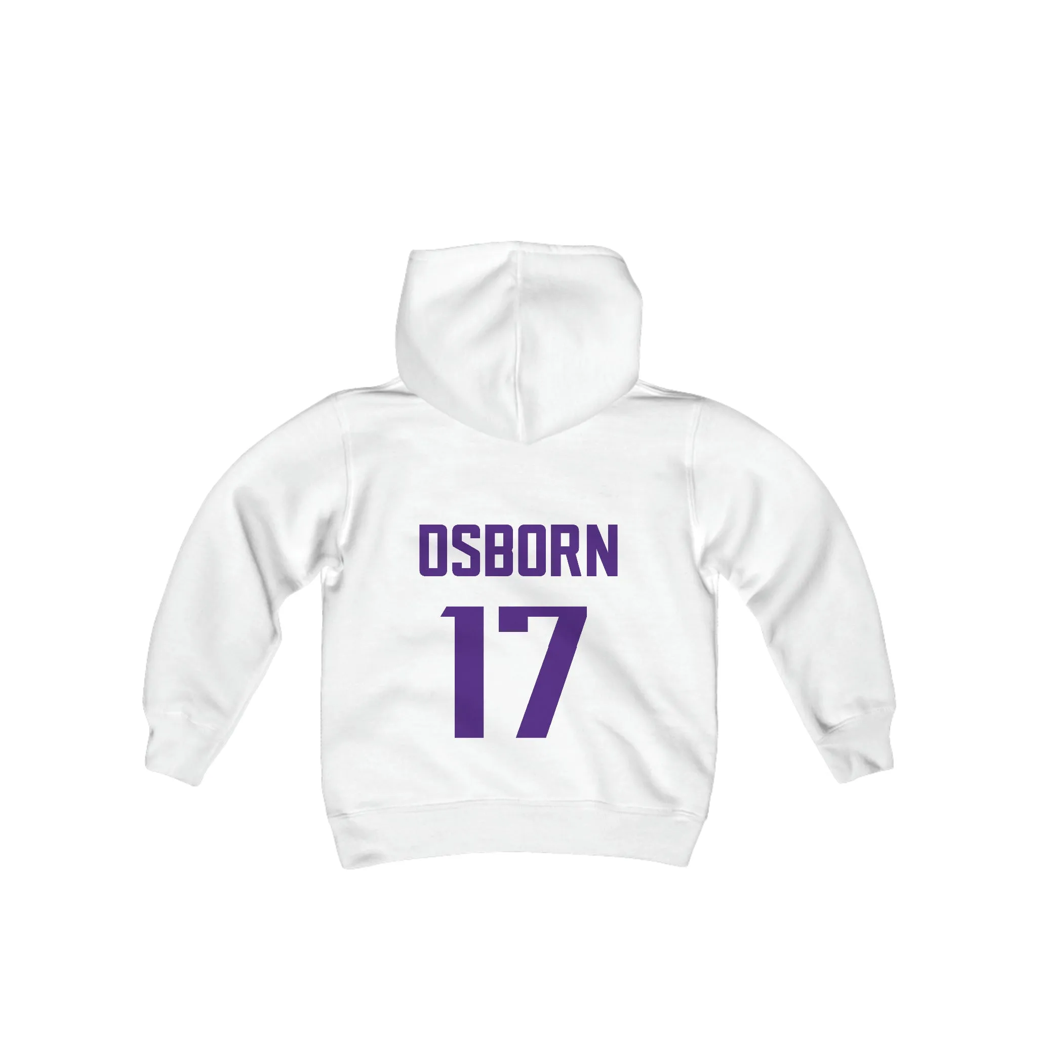 Youth Heavy Blend Hoodie - Jersey #17