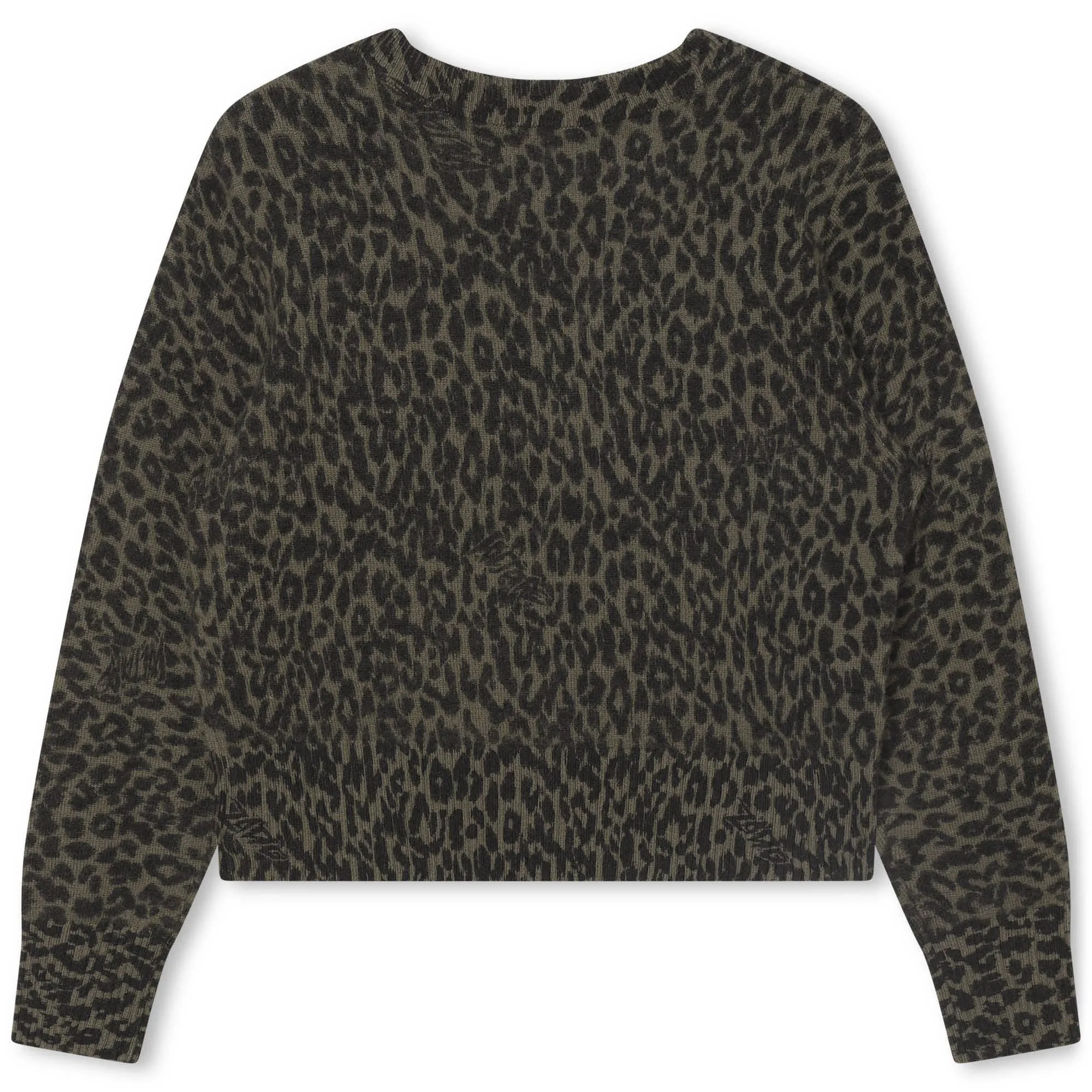 ZADIG & VOLTAIRE Cozy Leopard Knit Sweater